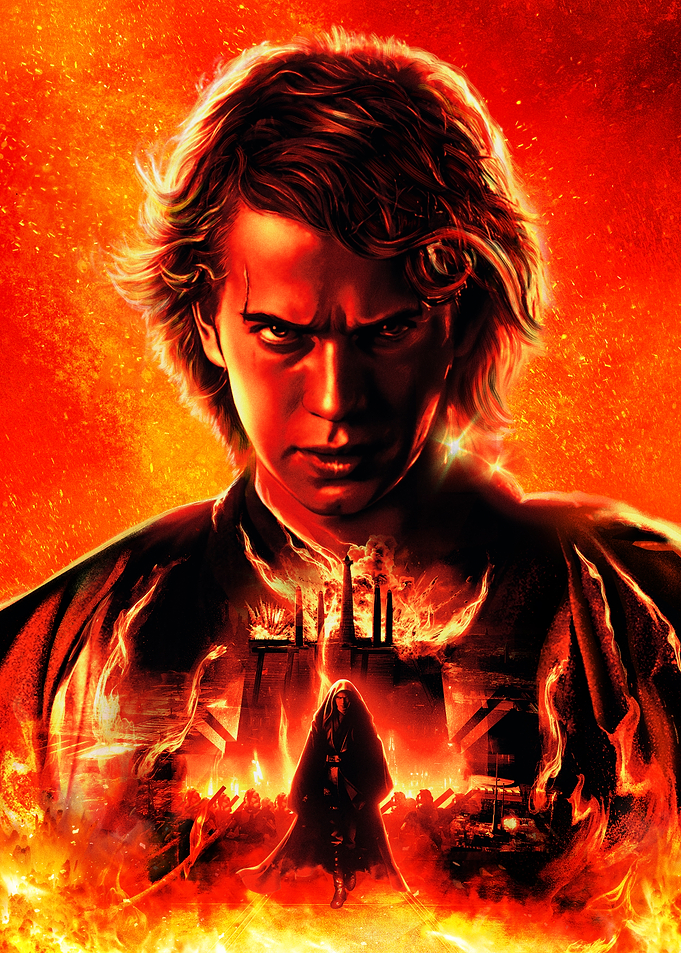 Anakin's Fiery Descent into Darkness
