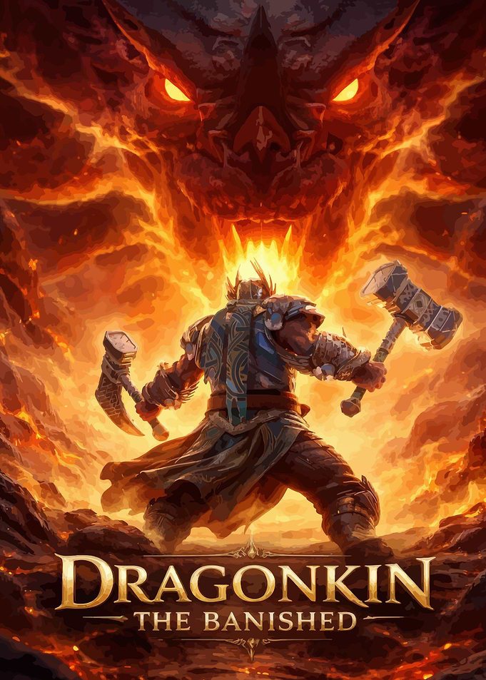 Dragonkin The Banished Fantasy Art