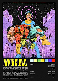 Invincible Comic Poster
