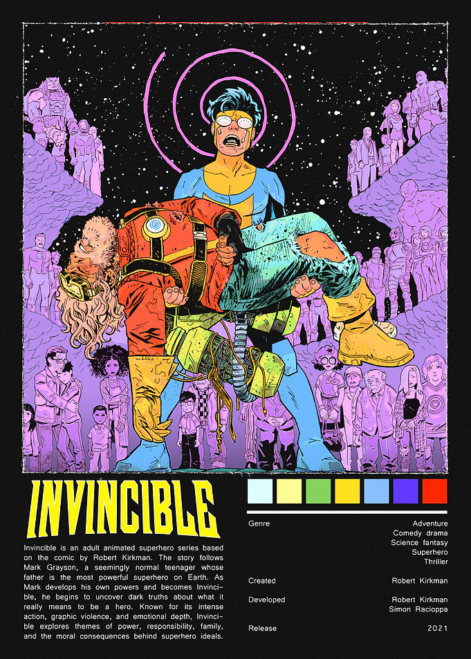 Invincible Comic Poster