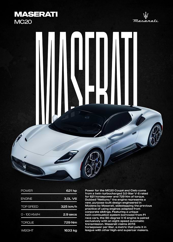 Maserati MC20 Supercar