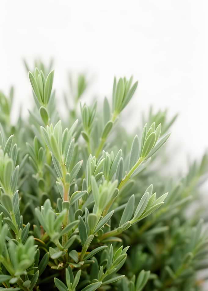 Close-up of Green Plant Leaves
