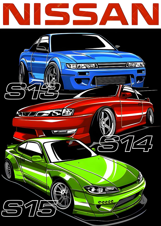 Nissan S13, S14, S15 Cars
