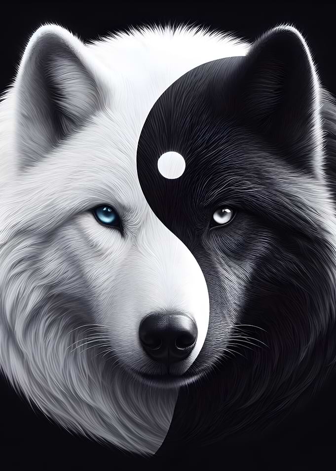 Yin Yang Wolves