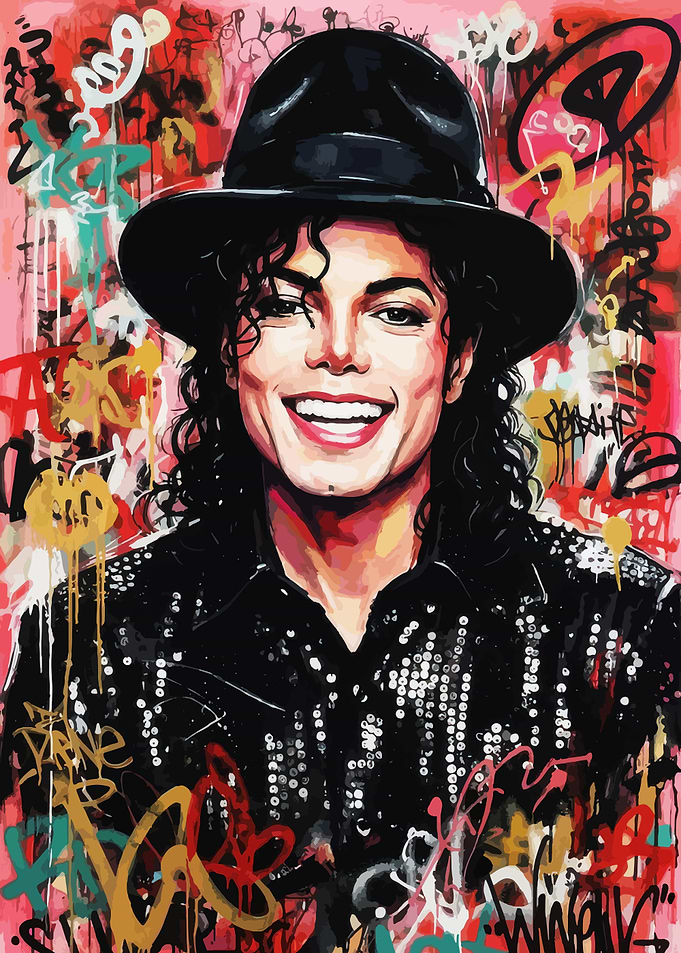Michael Jackson Graffiti Art