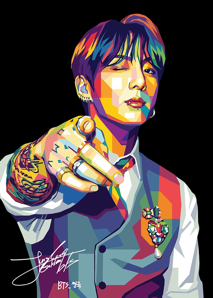 Jungkook Wpap art