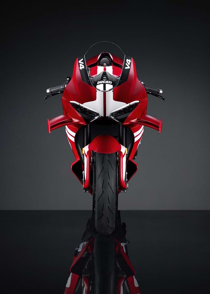 Ducati V4 Motorcycle Front View