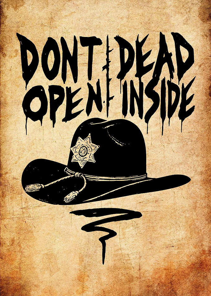 Don't Dead Open Inside Sheriff Hat