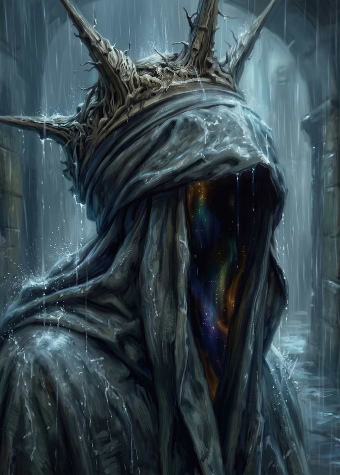 Cosmic King in the Rain