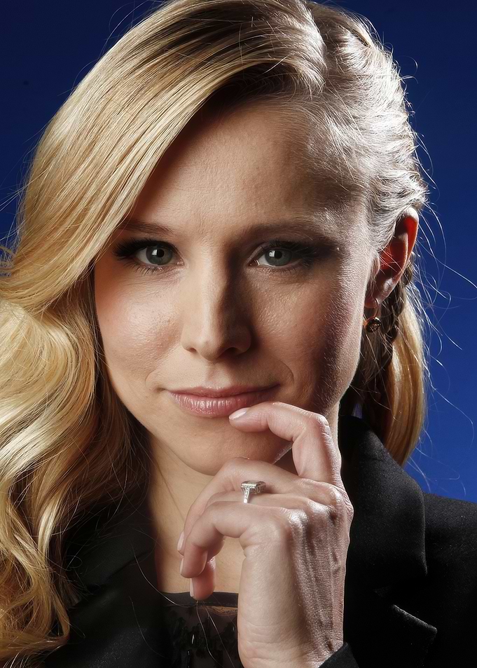 Kristen Bell Close-Up Portrait
