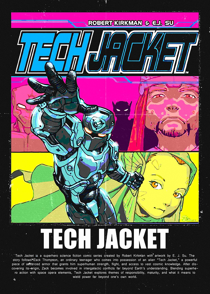 Tech Jacket Comic Cover