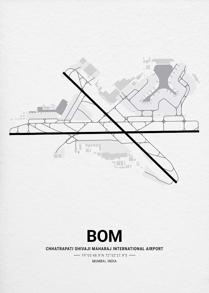 Chhatrapati Shivaji Maharaj International Airport Map