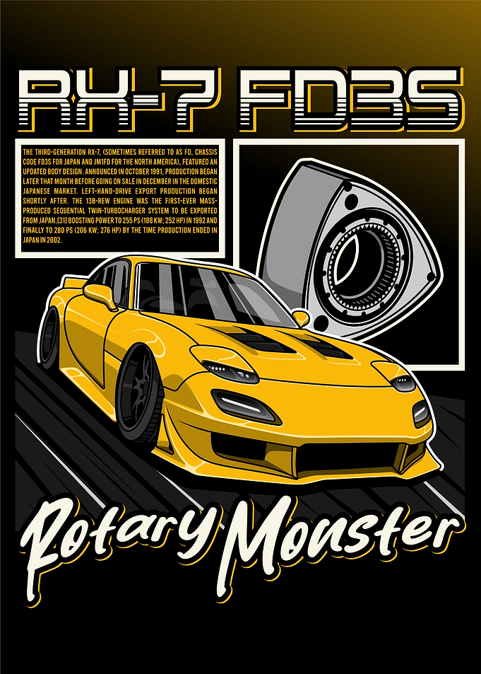 Mazda RX-7 FD3S Rotary Monster