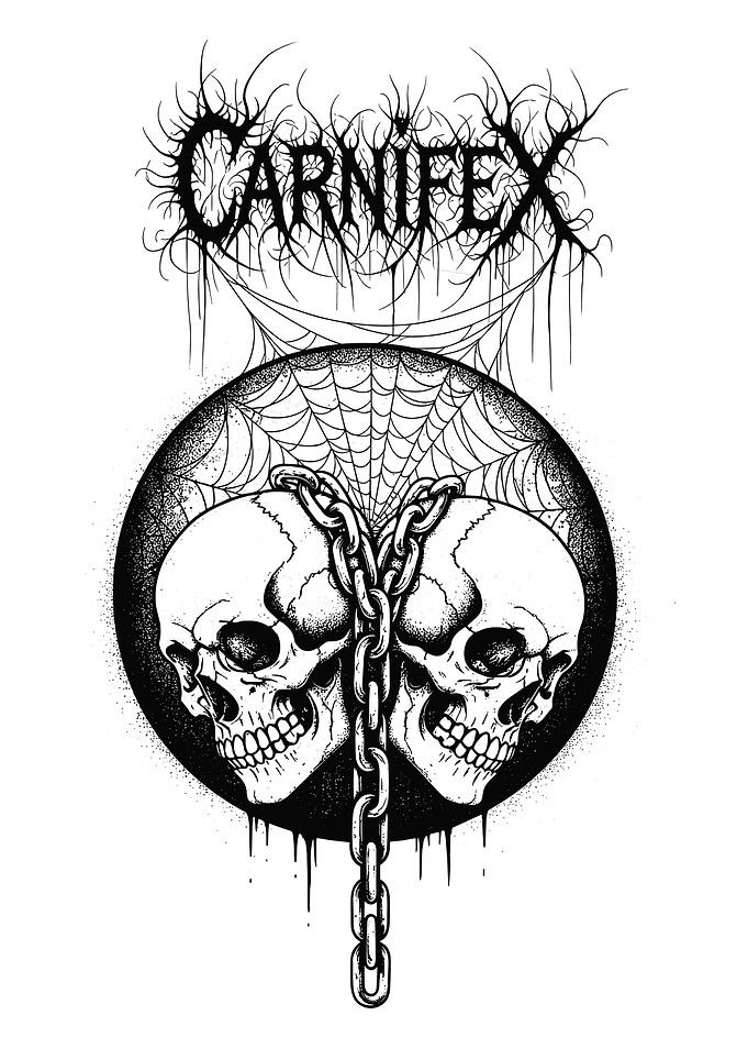 Carnifex Skulls and Chains