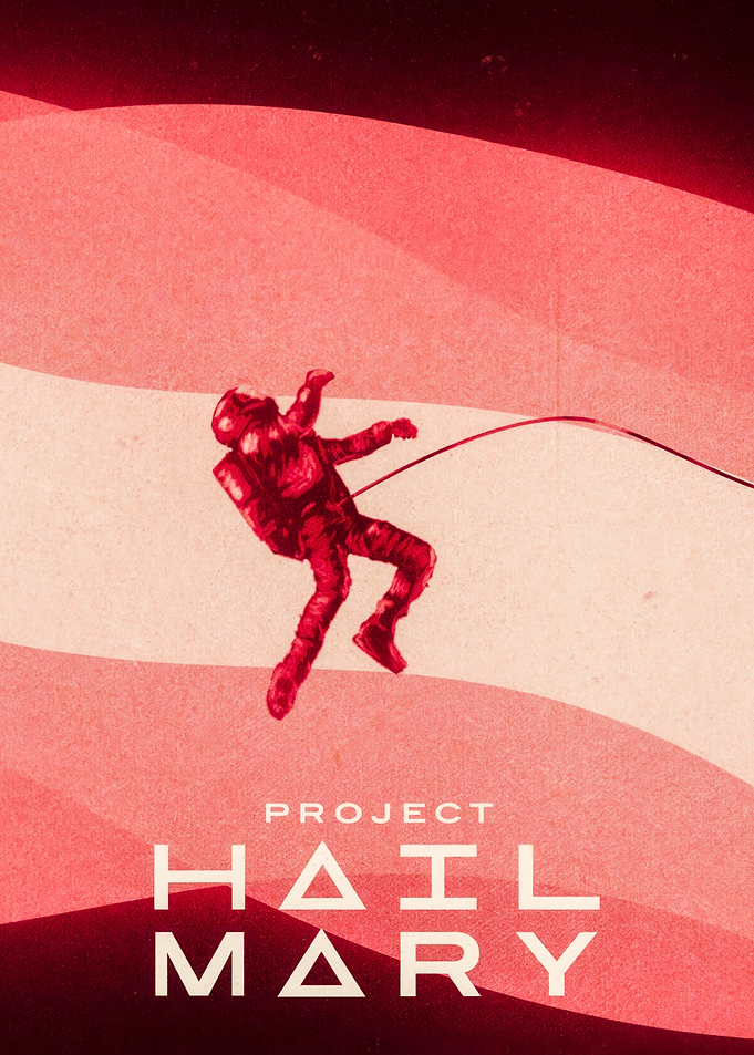 Project Hail Mary Astronaut Poster