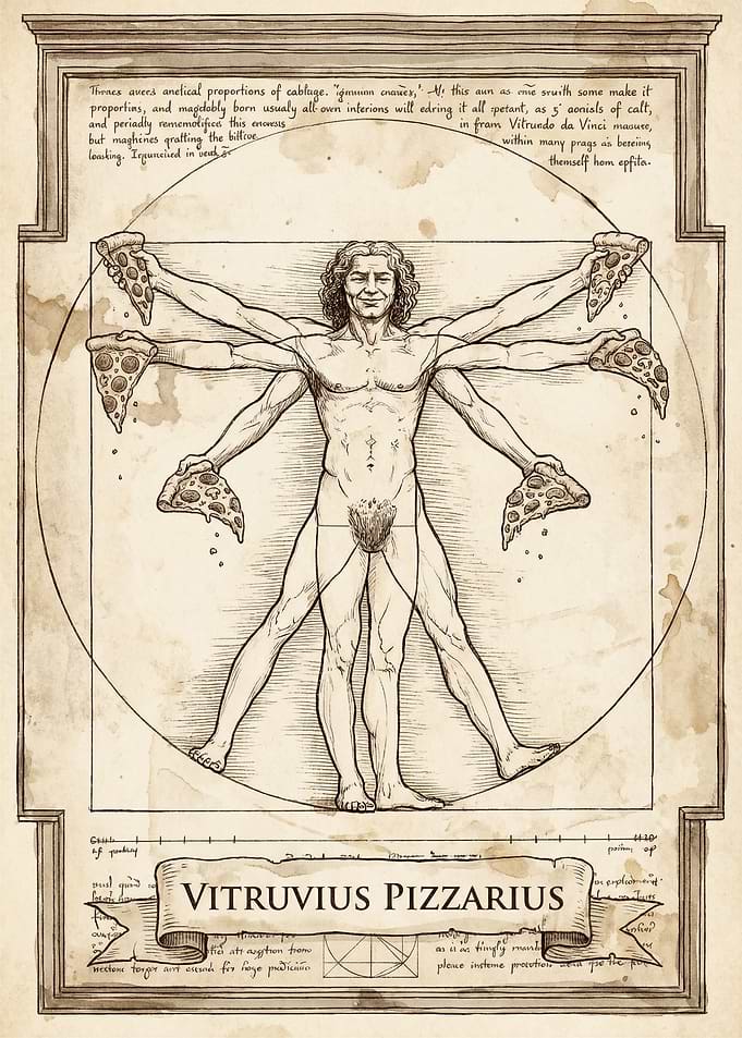 Vitruvian Pizzarius