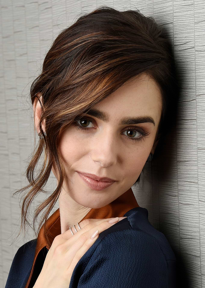 Lily Collins Portrait