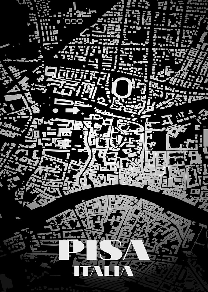 Pisa Italia City Map