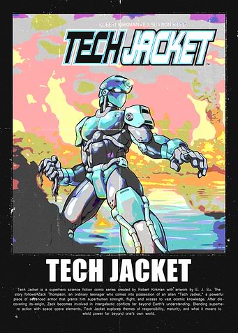 Tech Jacket Comic Book Cover