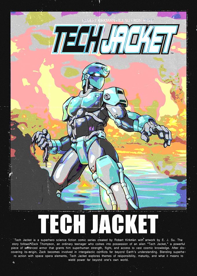 Tech Jacket Comic Book Cover