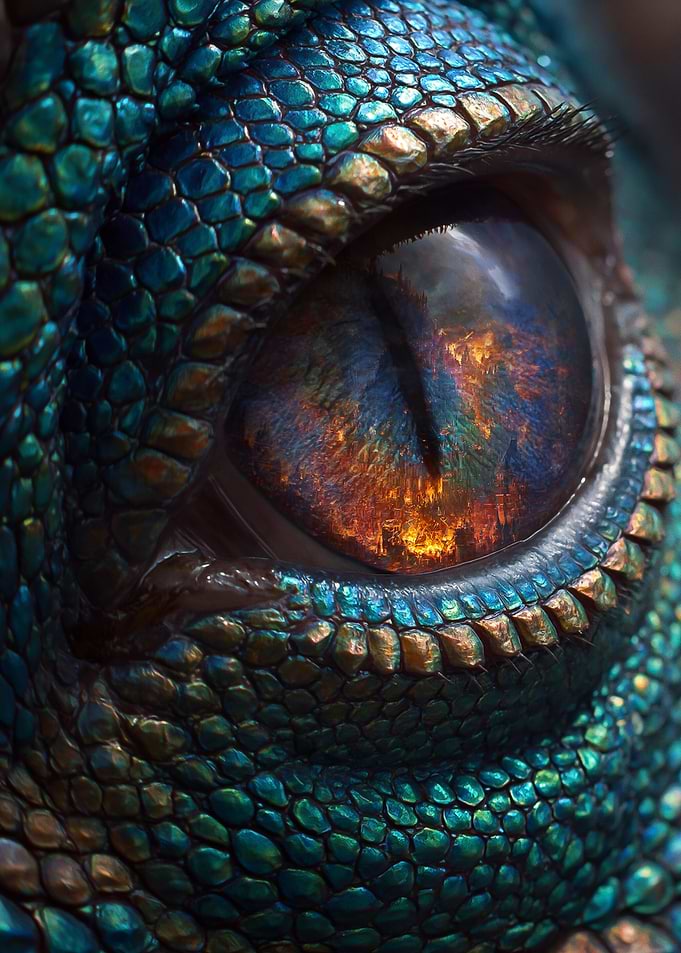 Dragon Eye Close-up