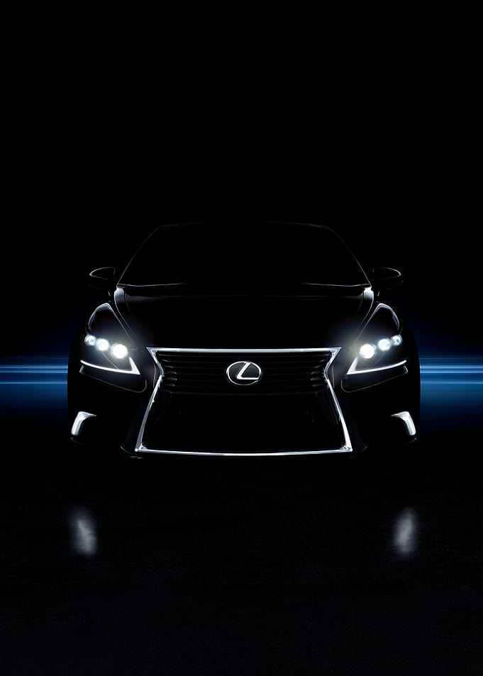 Lexus Car Frontal View