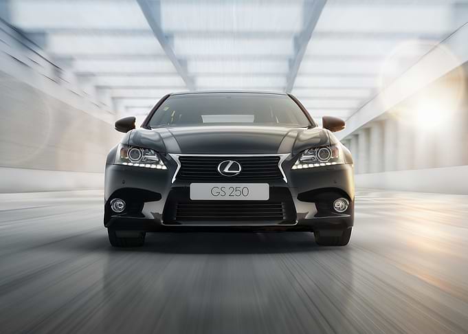 Lexus GS 250 Driving Through Tunnel