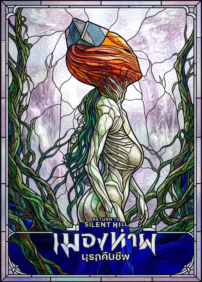 Silent Hill Stained Glass Art