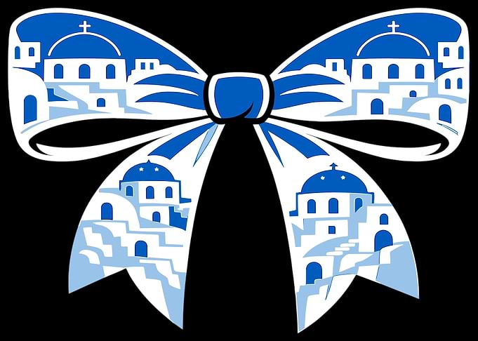 Greek Island Bow Tie