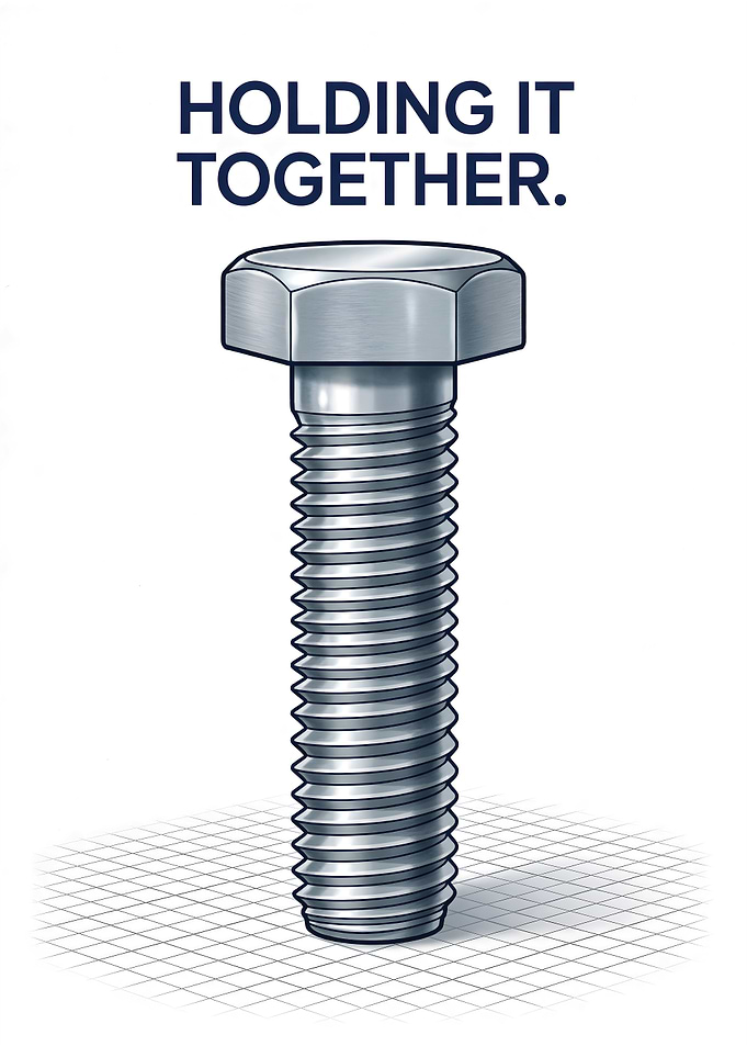 Bolt Holding It Together