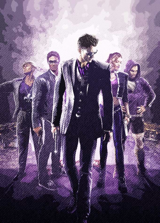 Saints Row Gang Posing