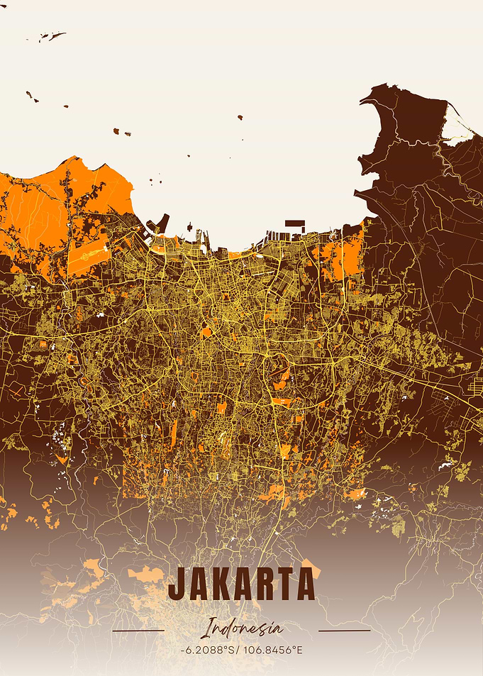 Jakarta City Map