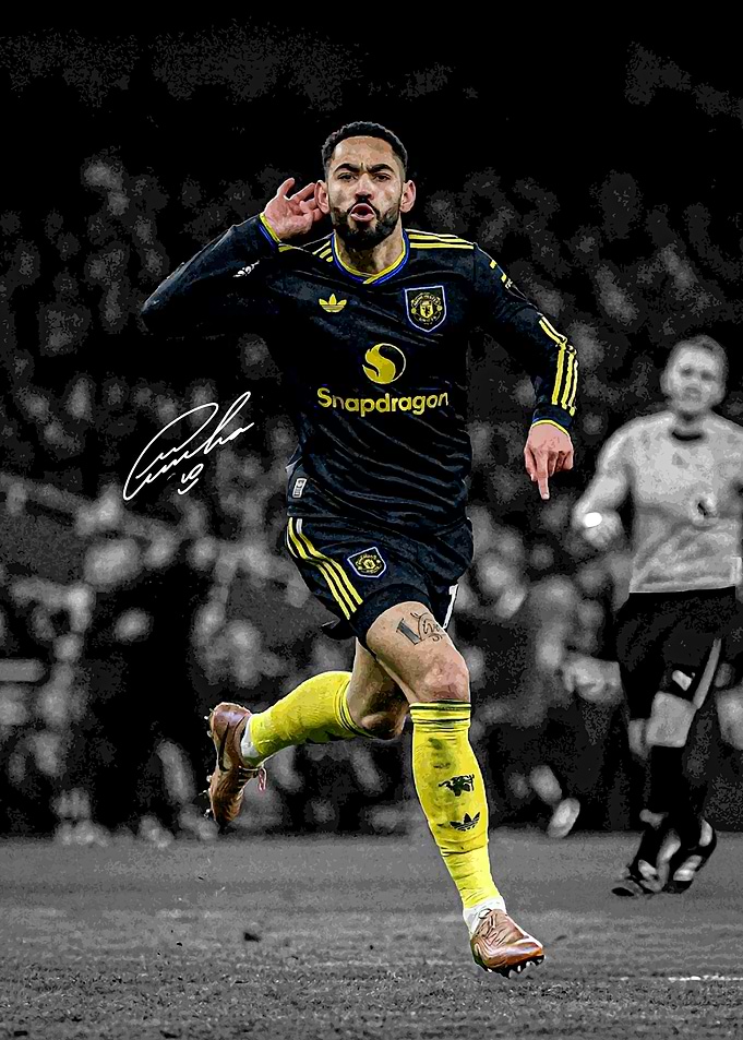 Matheus Cunha Celebrating Goal