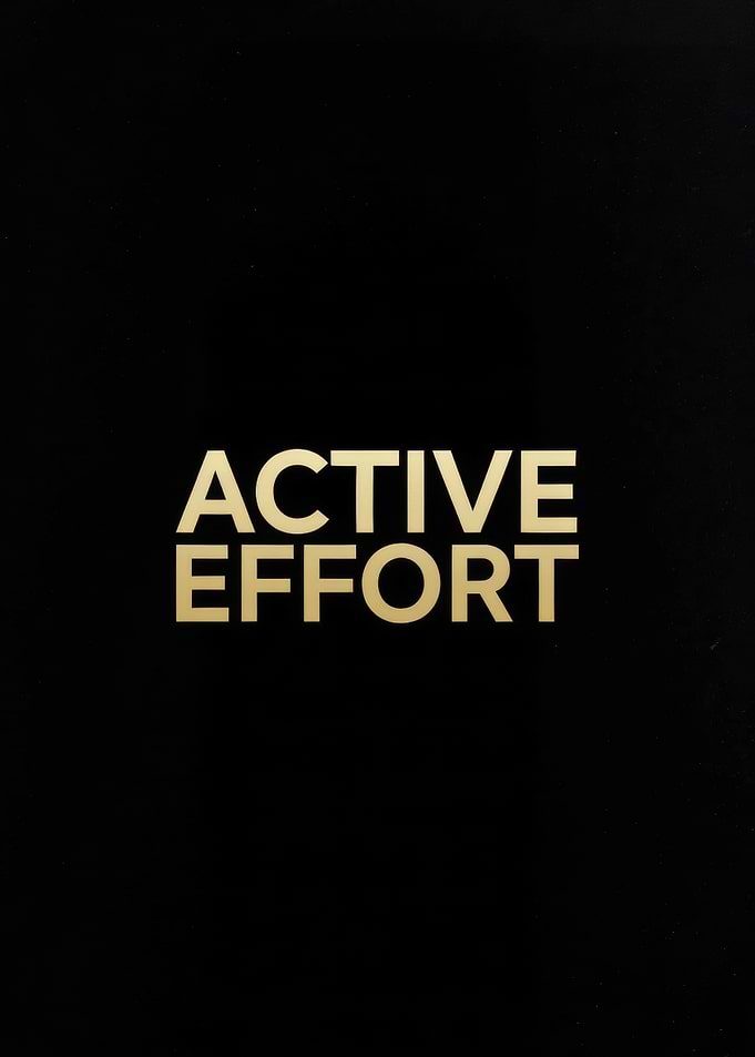 Active Effort Text Art