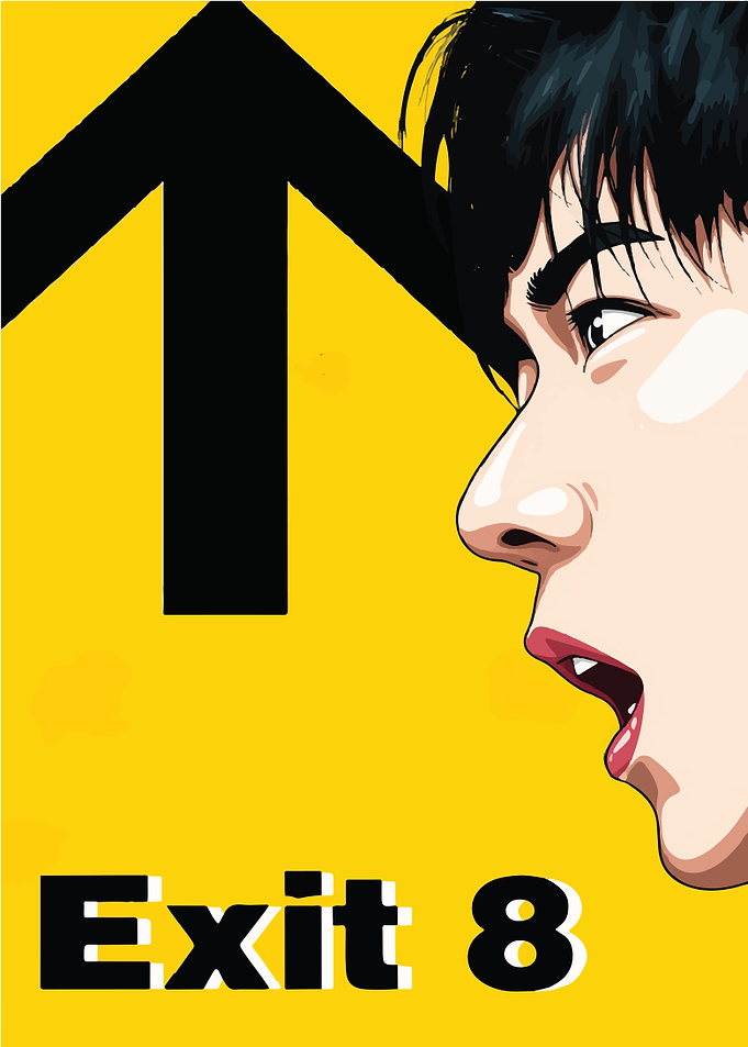 Exit 8 Pop Art Style