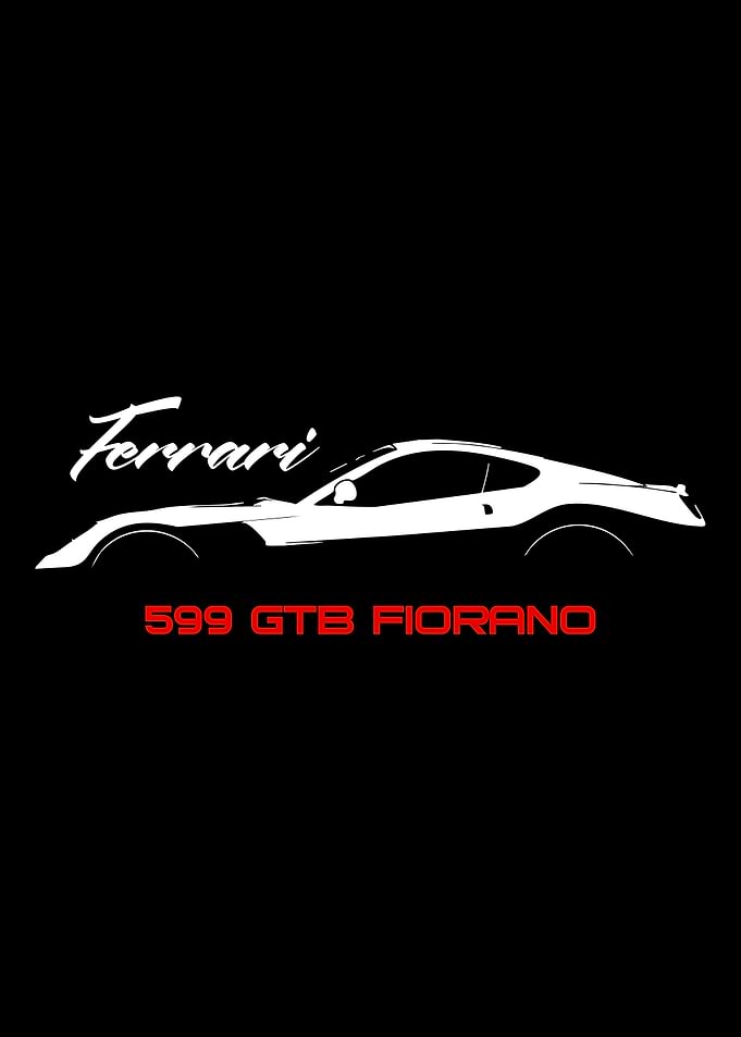 Ferrari 599 GTB Fiorano Silhouette