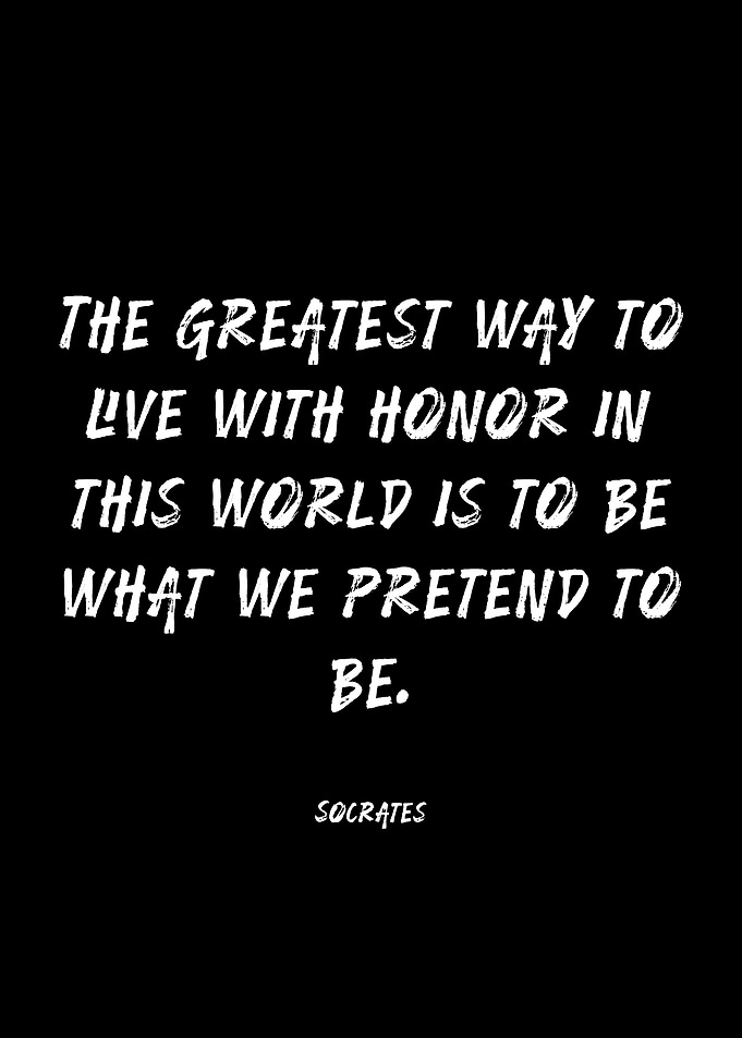 Socrates Quote on Honor