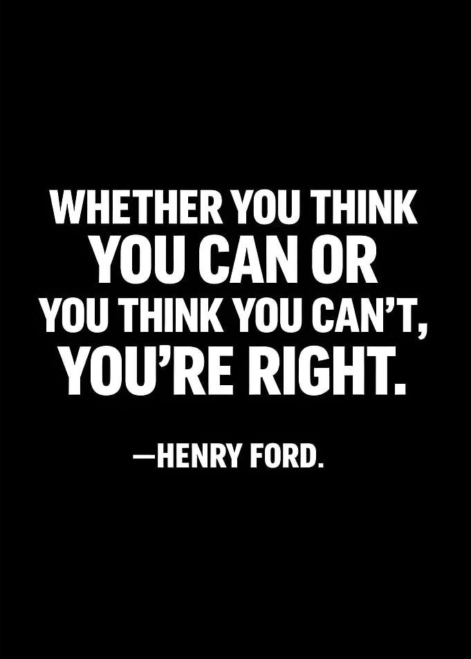 Henry Ford Quote on Belief