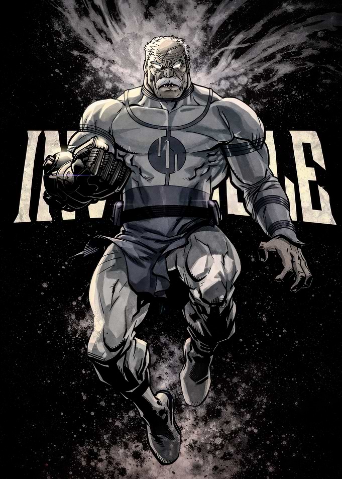 Invincible Omni-Man Comic Art