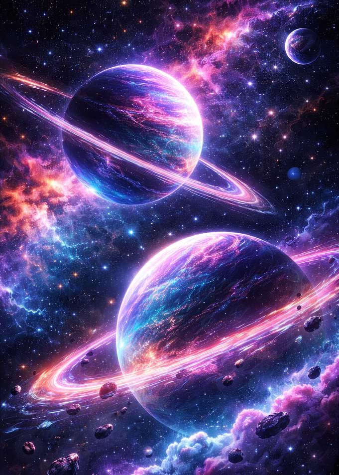 Cosmic Planets with Rings