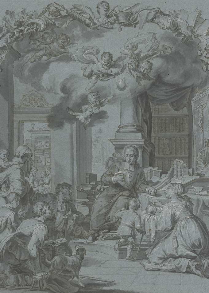 Allegory of Learning and Enlightenment