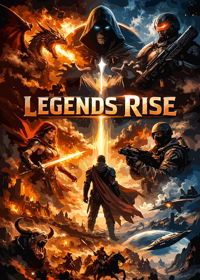 Legends Rise Epic Fantasy Art