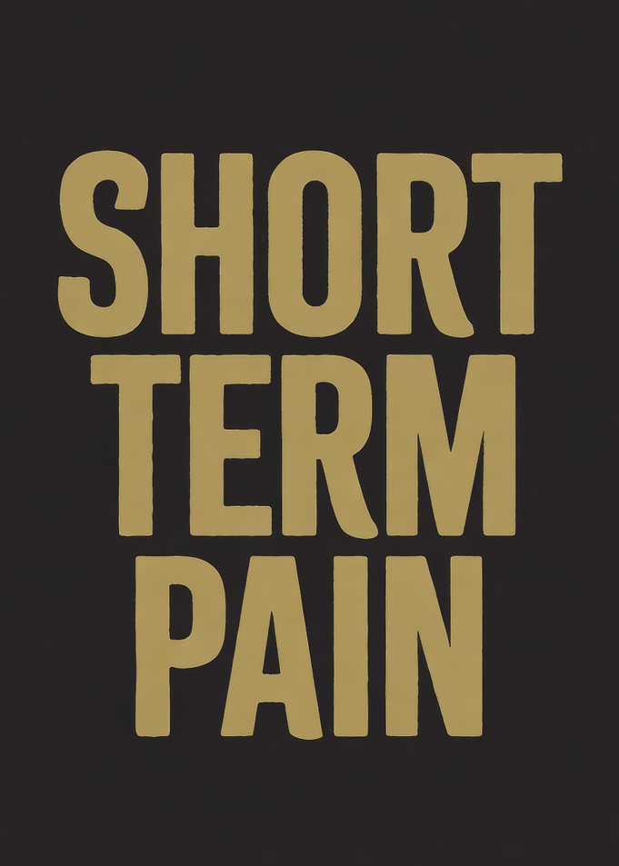 Short Term Pain Text Art