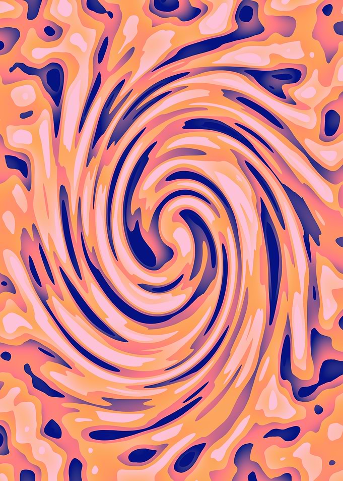 Abstract Swirl Pattern