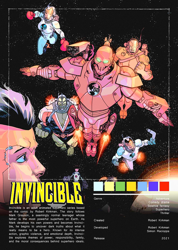 Invincible Comic Art