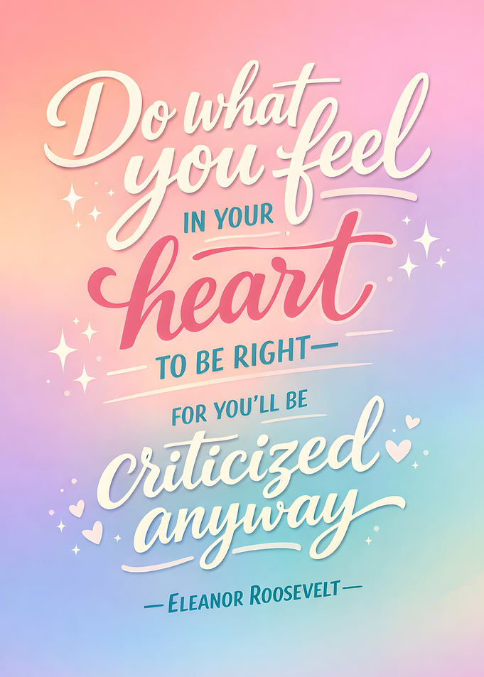 Eleanor Roosevelt Quote Art