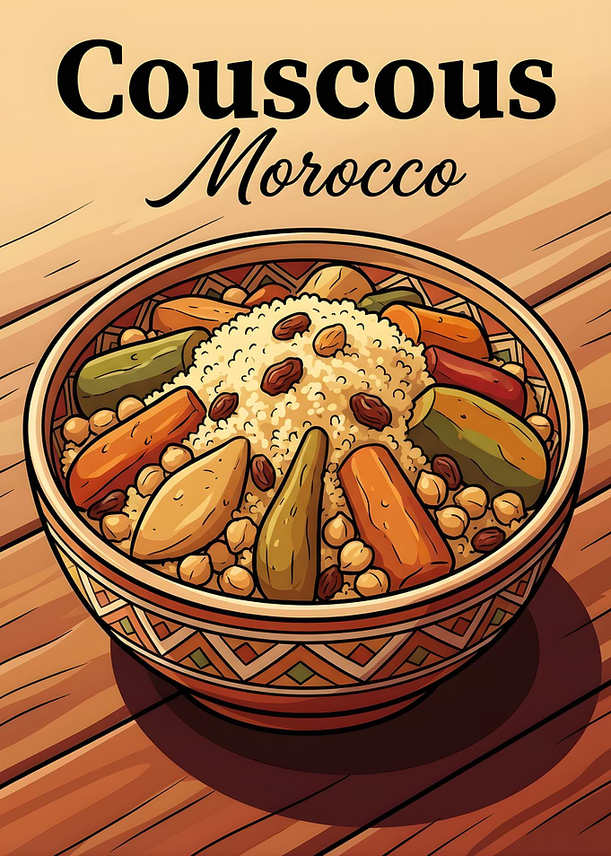Moroccan Couscous Bowl