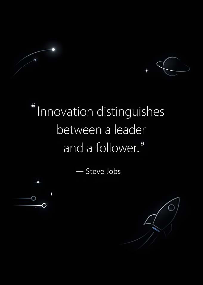 Steve Jobs Innovation Quote