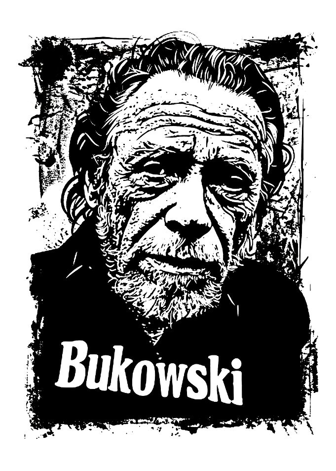 Charles Bukowski Portrait