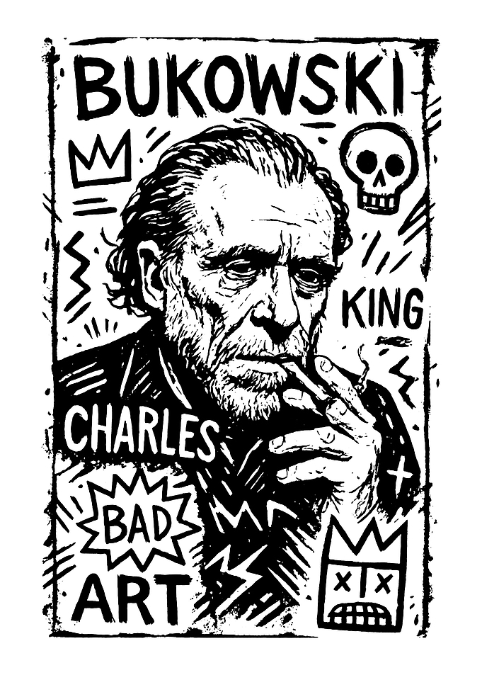 Charles Bukowski Portrait